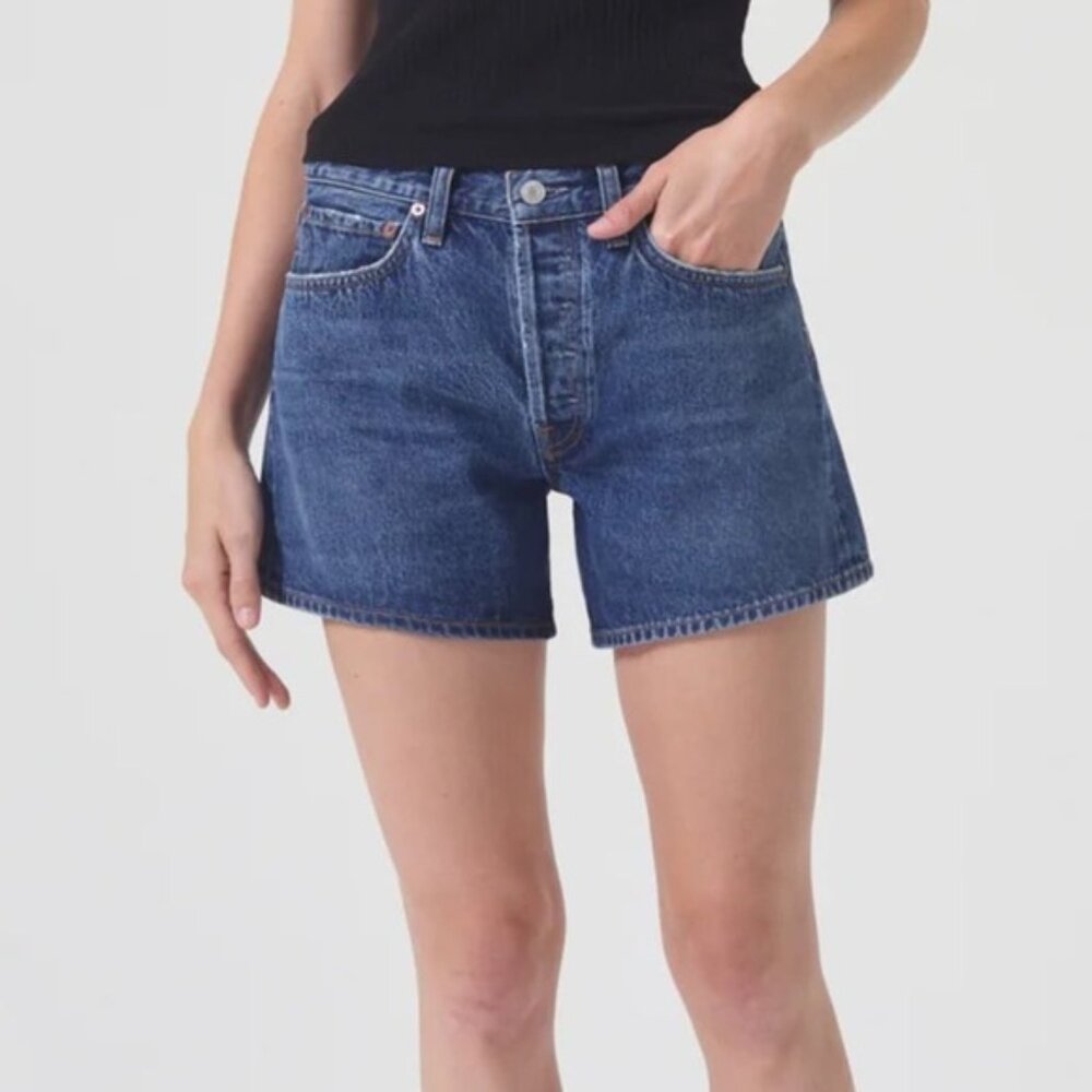 Agolde High Rise Jean Shorts Size 32 New